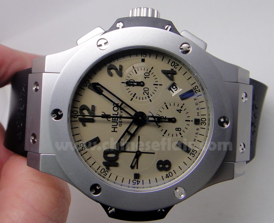 Hublot Big Bang Earl Gray - PALADIUM - 41MM - SWISS GRADE